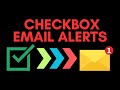 ✅ Effortless Email Notifications With a Checkbox in Google Sheets