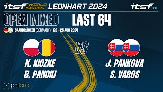 Kiczke/Panoiu vs Pankova/Varos - Last 64 - ITSF 2024 WS Leonhart Open Mixed