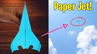How to Make Paper Plane World Record Easy - How to Make Paper Airplane Easy That Fly Far