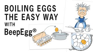 Perfect boiled eggs with BeepEgg 🥚 l BRAINSTREAM