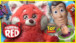 Toy Story Pixar TURNING RED Adventure! Woody Buzz Lightyear Forky Disney Huggy Wuggy Poppy Playtime