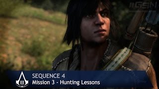 Assassin's Creed 3 - Sequence 4 - Mission 3 - Hunting Lessons (100% Sync)