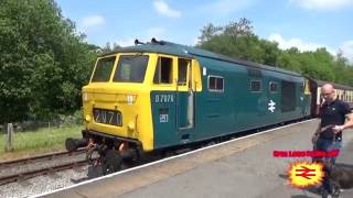 Hymek D7076 E.L.R Ride and Cab ride 04.06.16