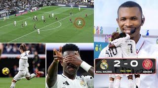 REAL MADRID GENYEN GIRONA 2-0 JODIA LUKA MODRIC MAKE YON GWO GOL SE MEYÈ JWÈ MATCH LA, VINICIUS BITÈ