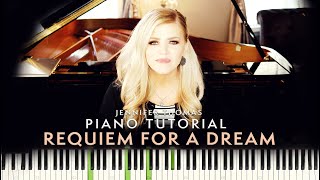 REQUIEM FOR A DREAM - PIANO TUTORIAL + LESSON - Jennifer Thomas