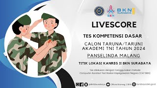 [ 3 MEI 2024 | SESI 2 ] LIVESCORE TKD TNI LOKASI KANREG II BKN SURABAYA - PANSELINDA MALANG