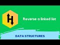 HackerRank Reverse a linked list problem solution in Python Programming | Data Structures