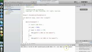 Conditional Programming in Objective C