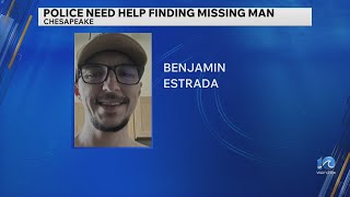 Chesapeake Police request the public’s help to find missing man