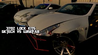 gktech vs wisefab 370z lock kit