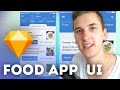 Food App UI • Sketchapp Tutorial / Sketch 4 Tutorial Food App UI • Sketchapp Tutorial / Sketch 4 Tutorial