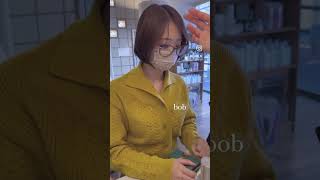 mini bob 💛💛#名古屋美容室 #名古屋美容院 #ボブ #ミニボブ #カット動画 #ボブ #ボブスタイル