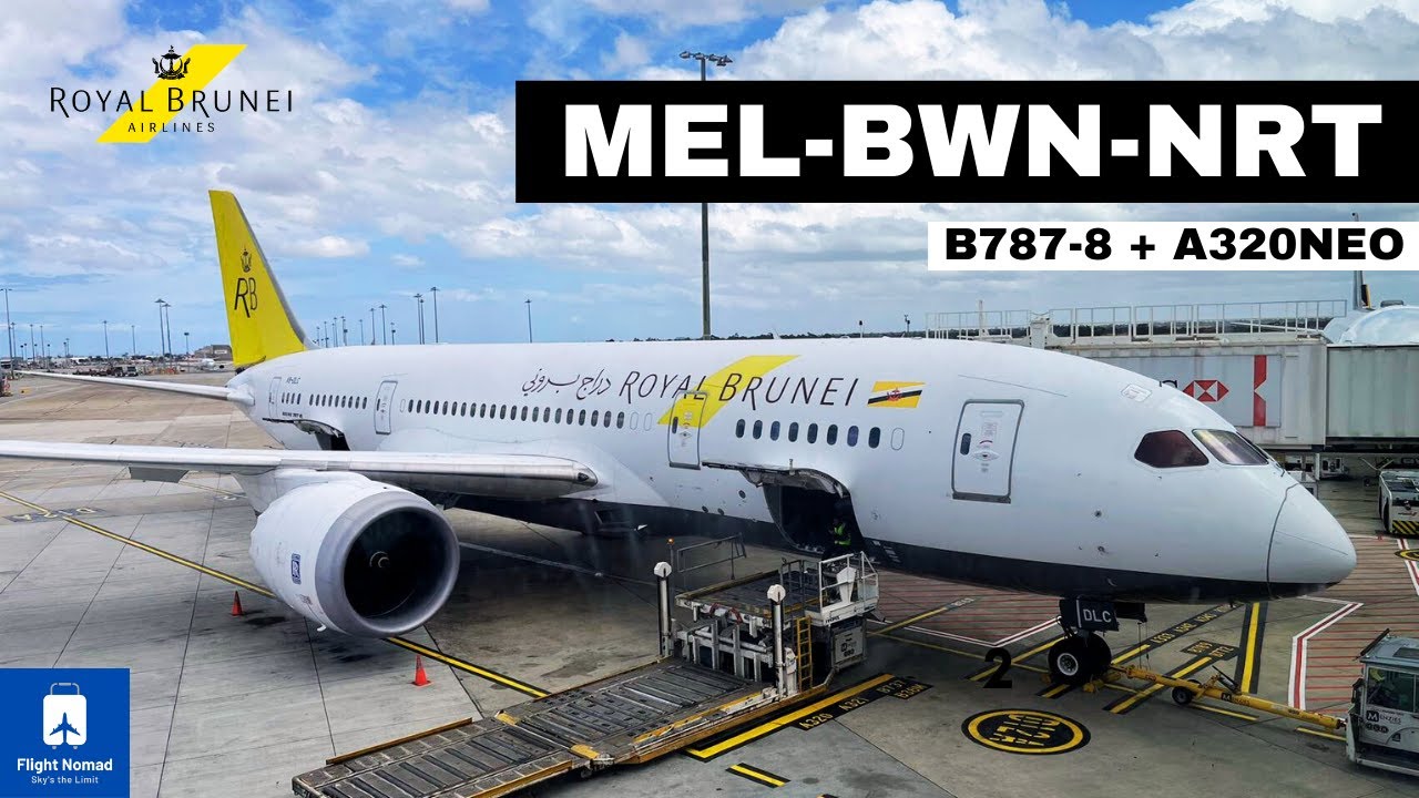 [Flight] Royal Brunei Airlines 787 & A320 | Melbourne To Tokyo Narita ...