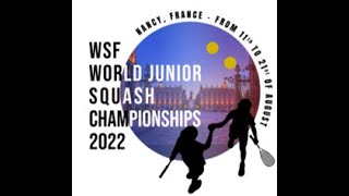 WSF Junior Championship 2022 - Court2 - Day 1