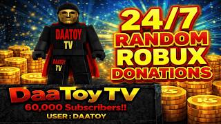 24/7 🔴DONATING TO VIEWERS LIVE🔴| TTS = ON 💸| 544,000 Donated!!