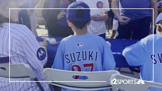 Cubs spring training welcomes young heart patients for VIP experience