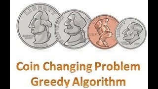 Coin change Problem || The greedy algorithm || Python