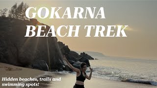 GOKARNA BEACH TREK TRAVEL VLOG | BEST THING TO DO IN GOKARNA, KARNATAKA | HIDDEN BEACHES