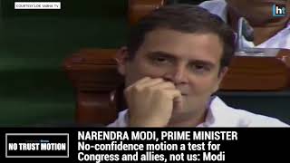 No-confidence motion test for Congress, allies: PM Modi’s jibe at Opposition