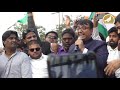 million march amjed ullah khan addresses gathering at dharna chowk