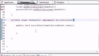 Java Video Tutorial Part 53 | ActionListner