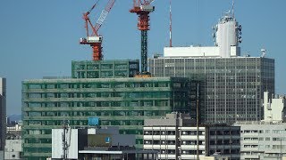 （仮称）渋谷区役所建替プロジェクトの建設状況（2017年12月29日）