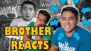 REACTING TO OLD VIDEOS WITH MY BROTHER COMPILATION