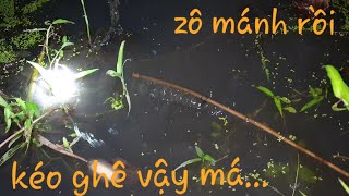 Cắm câu, thả lươn đụng độ thủy quái, lôi chìm phao cắn đứt luôn dây câu | Săn bắt SÓC TRĂNG |