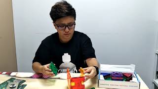 PicassoTiles PT26 Building Blocks 26pcs Inspirational Kit 3D Building Toys Magnetic Stacking Set