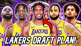 Lakers FINAL Plan for 1st Round Draft Pick REVEALED! | Every Option the Lakers Have on Draft Day