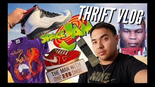 Jordans! at the $wap meet ! Thrift Vlog #438