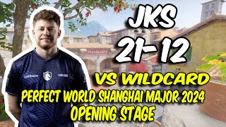 CS2 POV Liquid jks (21/12) vs Wildcard (Inferno) @ Perfect World Shanghai Major 2024