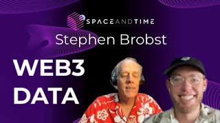 Space and Time for Web3 Data - Stephen Brobst (Teradata CTO)