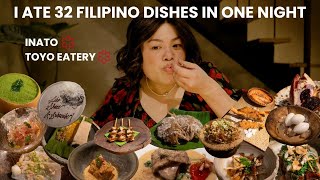 Michelin Star Filipino Food in Manila | Inatô & Toyo Eatery