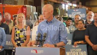 FL: JEB BUSH CAMPAIGNS WITH GOV RICK SCOTT