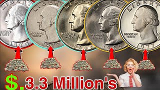 Top 4 Ultra Quarter Dollar Coins Most Valuable Washington Quarter worth money!Co