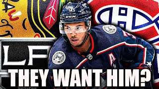 Habs, Kings, Blackhawks TARGETING SETH JONES? Columbus Blue Jackets NHL Trade Rumours & News 2021