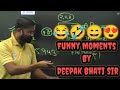 Funny Moments 😍😄🤣😂By Deepak Bhati Sir। Rojgar with Ankit। RWA। Funny Video। RWA Team। Comedy Videos।