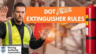 Fire Extinguisher DOT Compliance – Stay Safe and Legal
