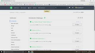 Solving HackerRank Python 3 Tutorial #1 - Hello World