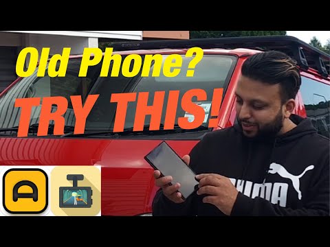 Don't throw away your old phone: turn it into a Dashcam!