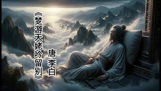 【AI画古诗】《梦游天姥吟留别》唐 李白  Mount Skyland Ascended in a Dream——A Song of Farewell by Li Bai