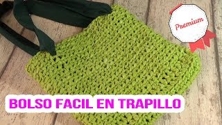 Como hacer un bolso crochet facil |ganchillo facil