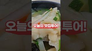 줄 서서 먹는 미쉐린 가이드 수제비 맛집