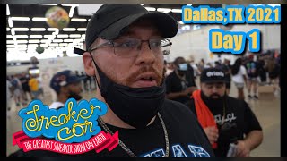 SNEAKERCON DALLAS 2021: IT'S BACK LIKE IT NEVER LEFT!!! - Day 1 Vlog