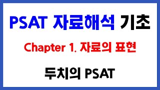 [1강] PSAT 자료해석 기초강의(자료의 표현)