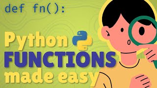 Learn Python Functions in 3 Minutes! | Python for Beginners | Functions made easy