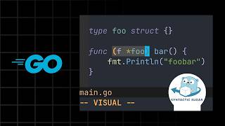 Go: method-receivers are just syntactic sugar