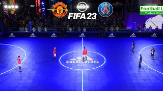 FIFA 23 | Messi-Neymar-Mbappe vs Ronaldo-Antony-Sancho | Man United vs PSG | 3x3 Gameplay PC