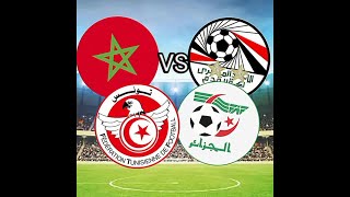 الجزائر 🆚 🇩🇿 المغرب 🆚 🇲🇦 تونس 🇹🇳 🆚 مصر 🇪🇬 ♥️💪 تشكيلة نجوم شمال إفريقيا 🤔!؟